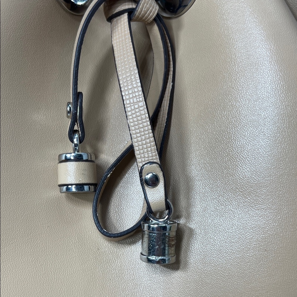 Zara Beige Bucket Shoulder Bag - Picture 2 of 15